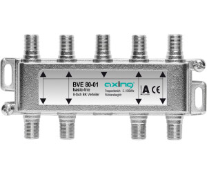 Amplificatore CATV Axing BVS 1-01P: 15 DB Per TV Via Cavo 5-1218 MHz