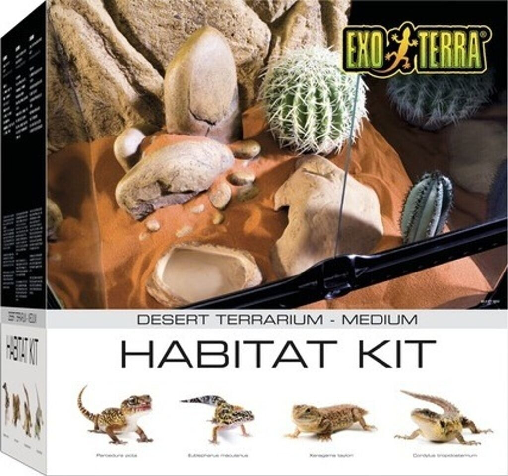 Exo Terra Habitat Kit Desert M 45 x 45 x 45 cm (PT2652)
