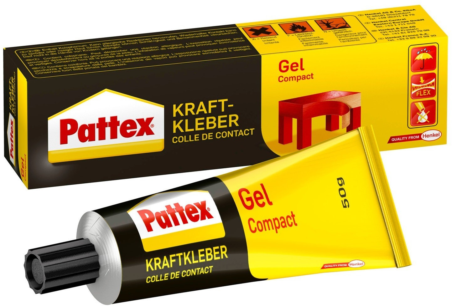 Photos - Construction Adhesive Pattex Pattex Compact 50 g (PT50)