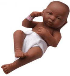 Berenguer La Newborn fille noire 36 cm (18507)