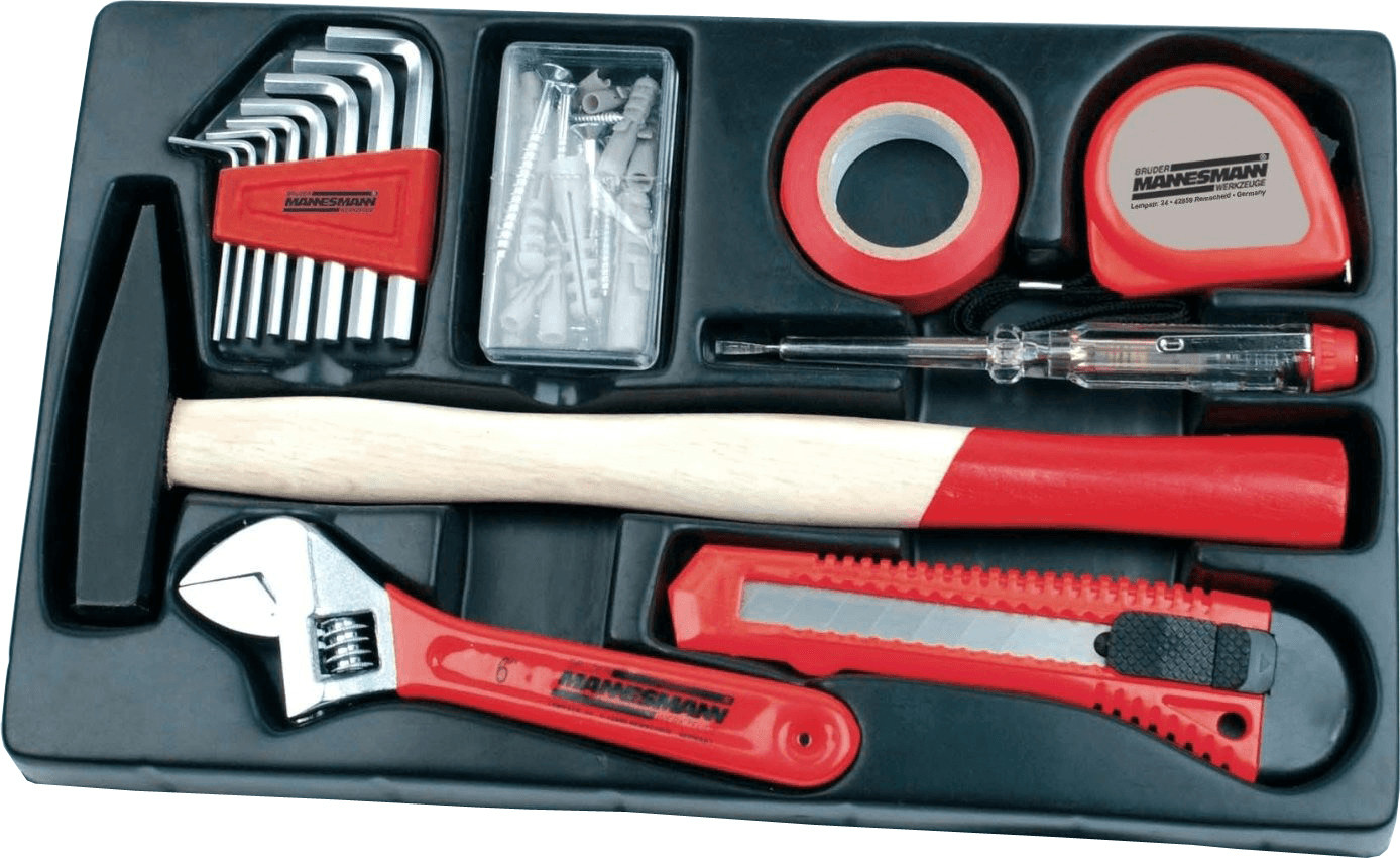 Maletín de herramientas Mannesmann con 31 herramientas
