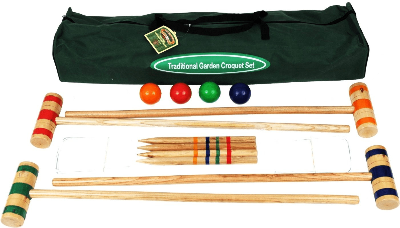 Traditional Garden Games Set de croquet 96 cm