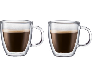 Soldes Bodum Bistro Set 2 tasses espresso 0,15 L 2024 au meilleur