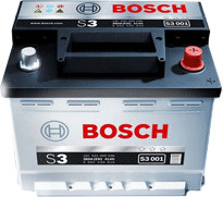 BOSCH S3 Batterie 0 092 S30 020 12V 45Ah 400A B13 Bleiakkumulator S3 002,  12V 45Ah 400A
