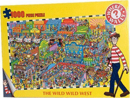 Paul Lamond Games Where's Wally - The Wild Wild West