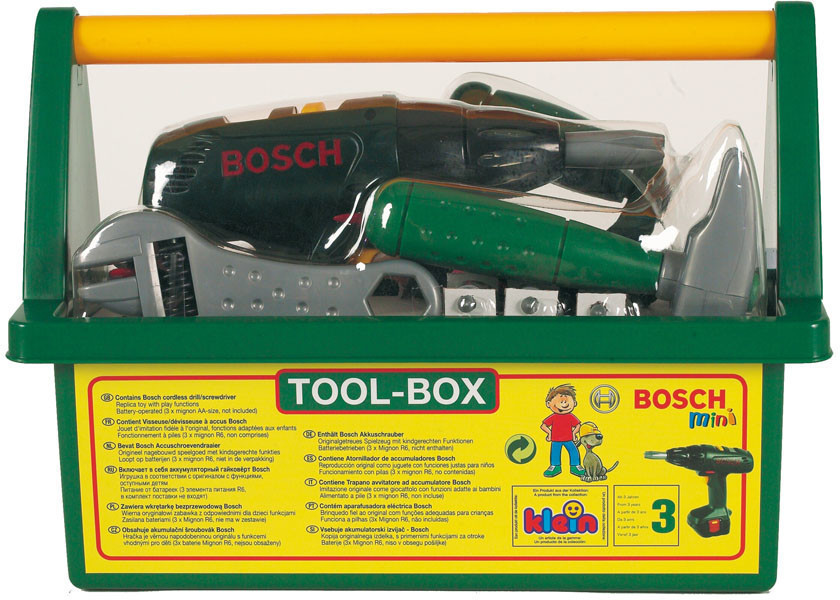 Klein Caisse à outils Bosch avec visseuse-dévisseuse (8429)