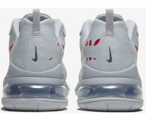 nike air max 270 react wolf grey hyper crimson