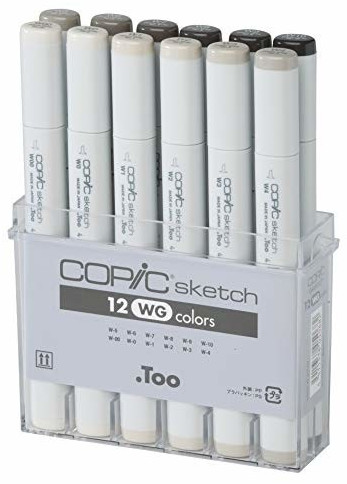 COPIC Sketch Set warm grey 12St (21075954)