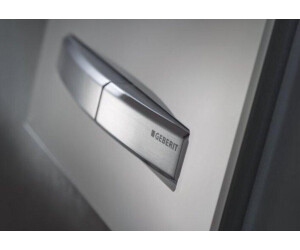 Geberit Sigma50 Placca Di Comando Per Doppio Scarico, Cromo Lucido (115.788.21.2) – Pulsanti Frontali Facili Da Pulire