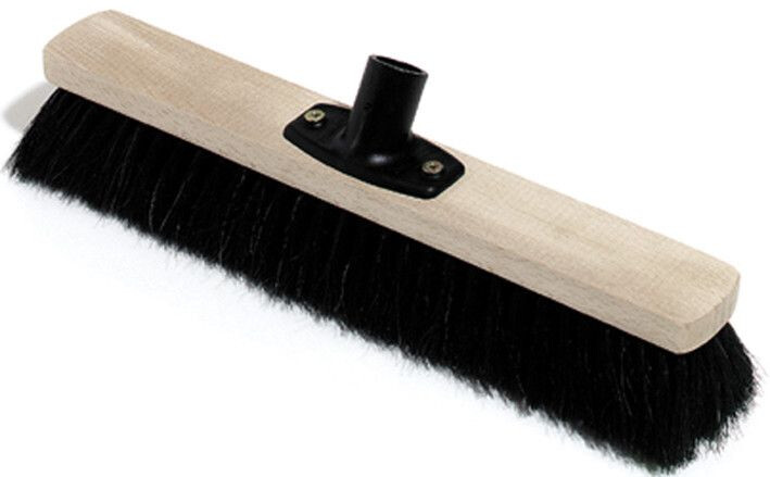 Nölle Industrial hall broom, natural hair, 600 mm wide