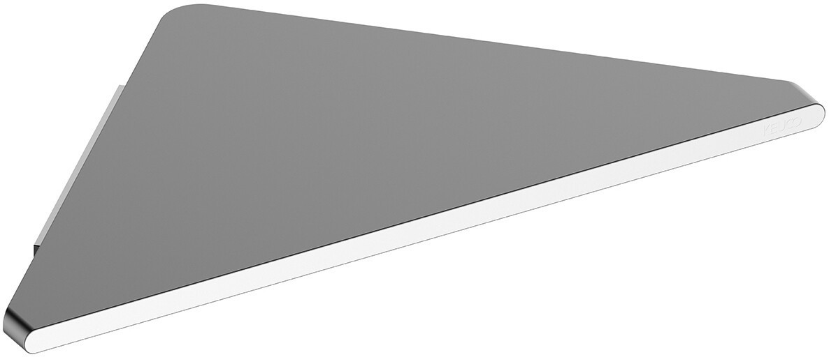 Tablette de douche d'angle avec raclette intégrée Edition 400 par Keuco