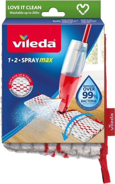 Vileda Wischbezug »Spray & Clean«, Ersatzbezug für Sprüh-Wischer weiß, Bild 6