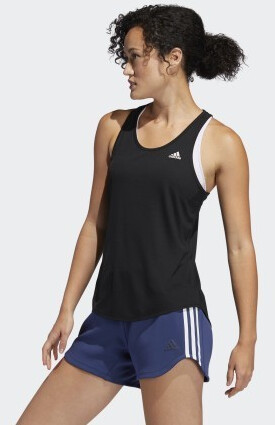 Adidas Own the Run 3-Stripes PB Tanktop black Women (FP7538)