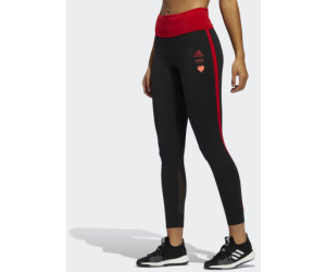 Adidas Own The Run Valentine 7/8-Tight black / scarlet Women (FI0648)