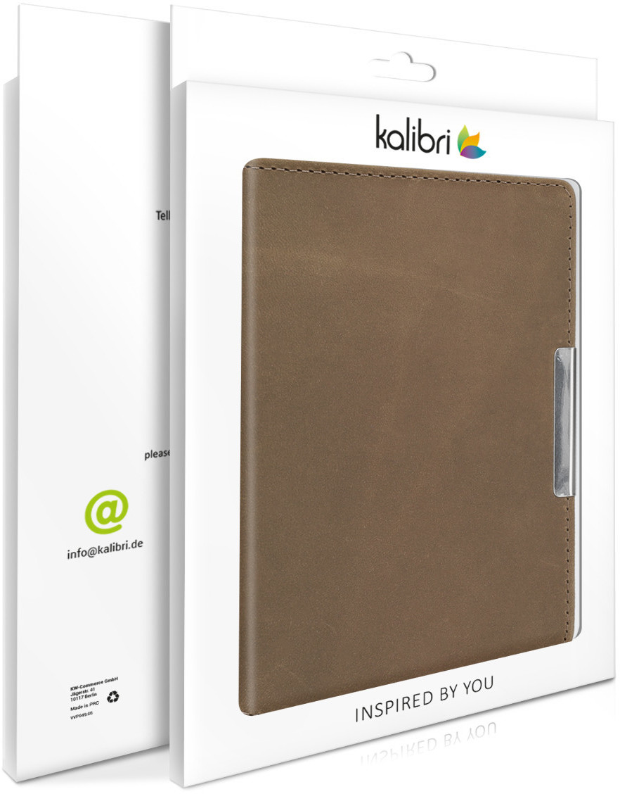 kalibri Leder eBook eReader Schutzhülle Cover Case für Pocketbook Touch