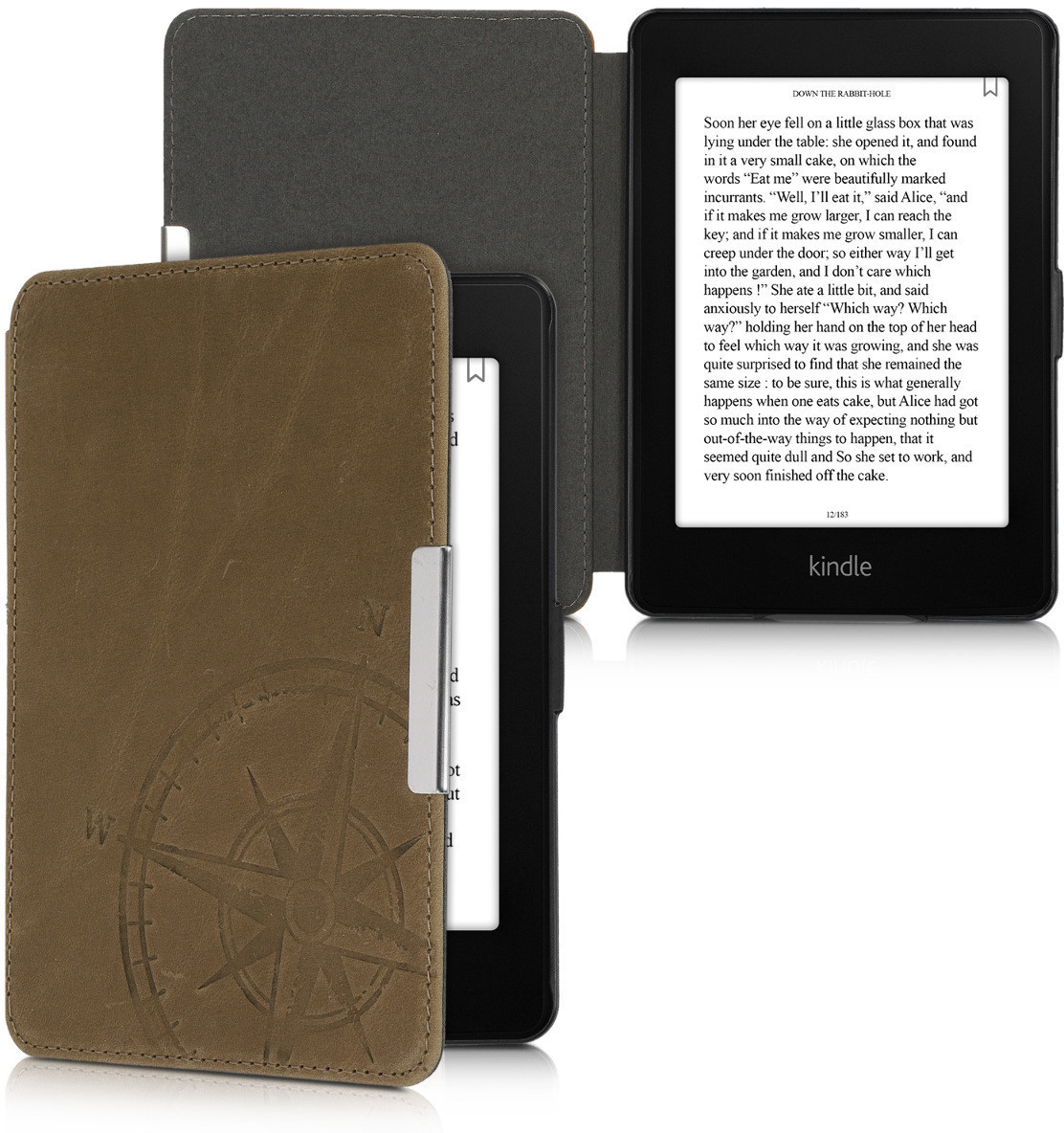 kalibri Leder eBook eReader Schutzhülle Cover Case für Amazon Kindle