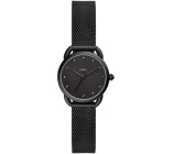 Montre Tailor multifonction en cuir bleu marine Montre Fossil Montre Tailor multifonction en cuir bleu marine Montre Fossil