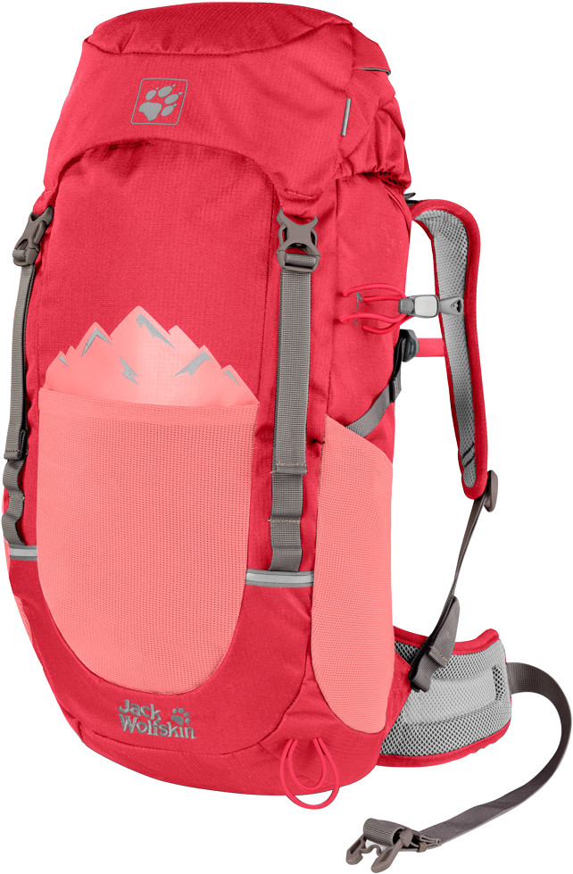 Jack Wolfskin Pioneer 22 Pack tulip red