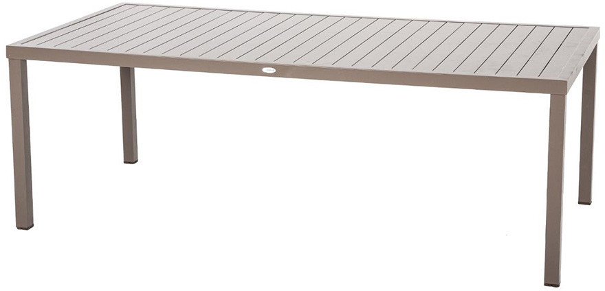 Hespéride Table de jardin rectangulaire aluminium 8 places Piazza tonka