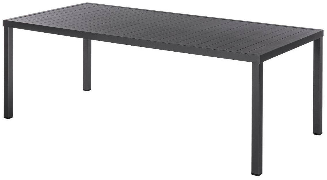 Hespéride Table de jardin rectangulaire aluminium 8 places Piazza graphite