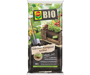 COMPO BIO GärtnerKompost torffrei 40L ab € 9,32 Preisvergleich bei