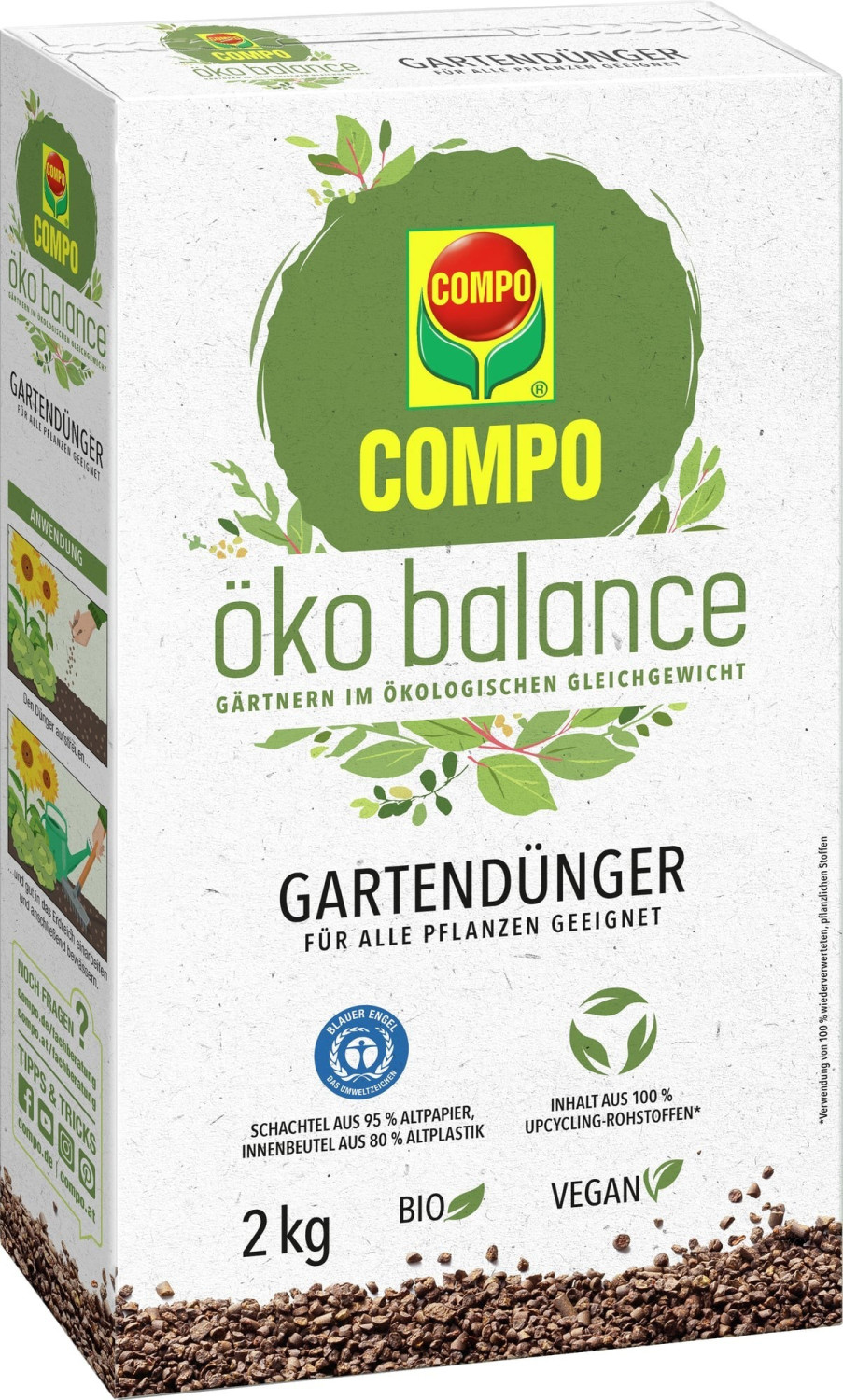 Compo Öko Balance 2kg (26790) ab € 9,99 Preisvergleich