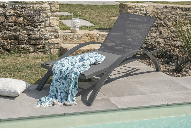 DCB Garden Bain de soleil Barcelona anthracite