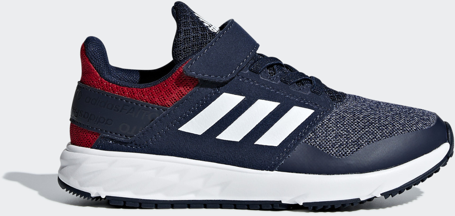 Adidas FortaFaito collegiate navy/cloud white/scarlet Youth