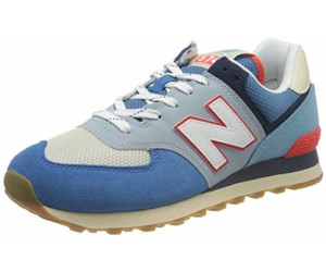 Buy New Balance 574 Core Plus mako blue with turtle dove and neo flame ...