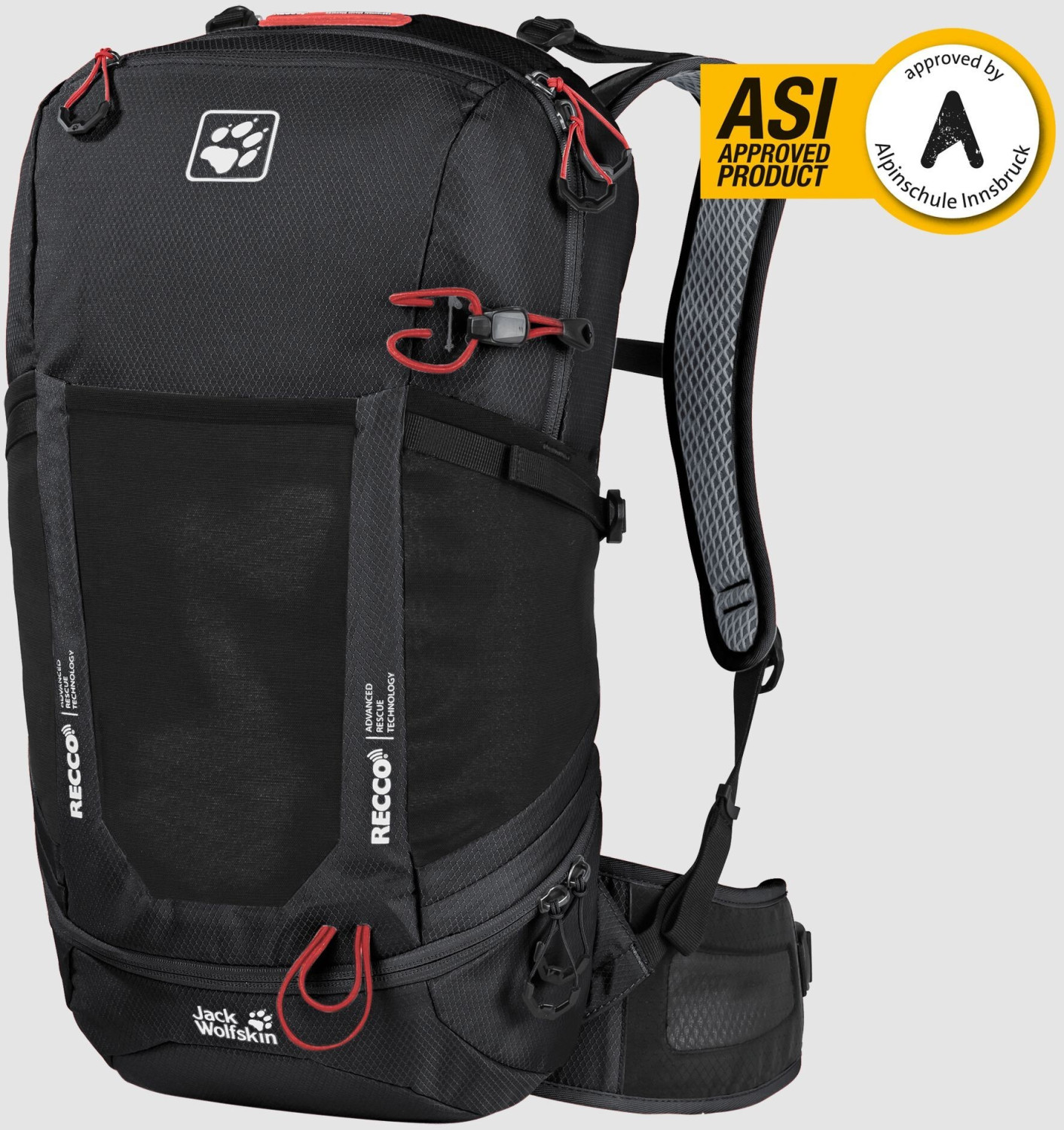 Jack Wolfskin Kingston 22 Pack RECCO black