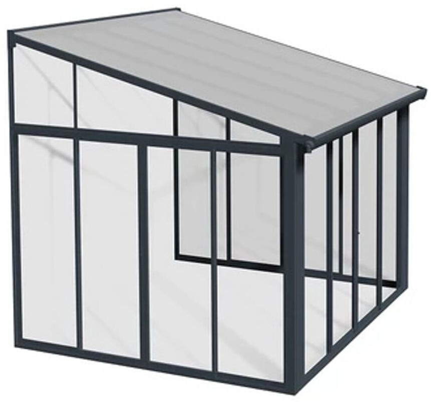 Palram San Remo 430 x 298 cm Antracite