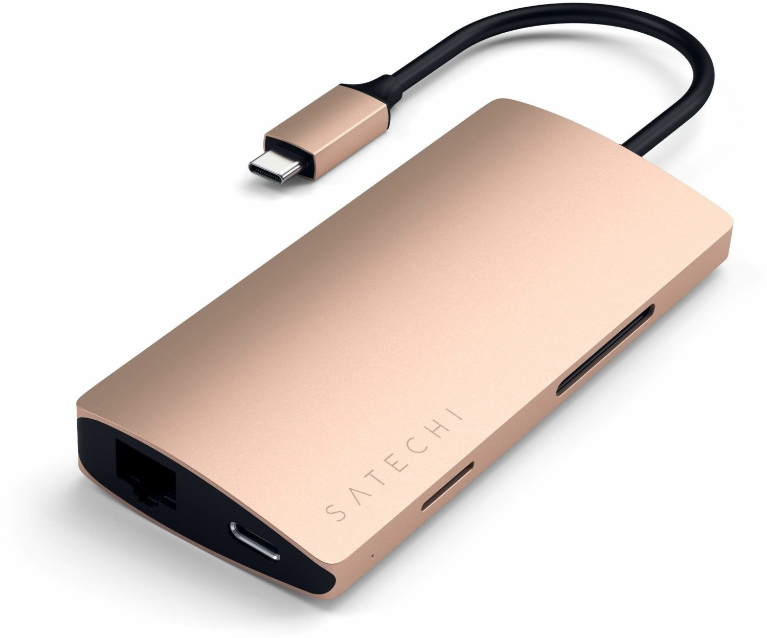 Satechi Aluminium Multi-Port Adapter V2 Gold