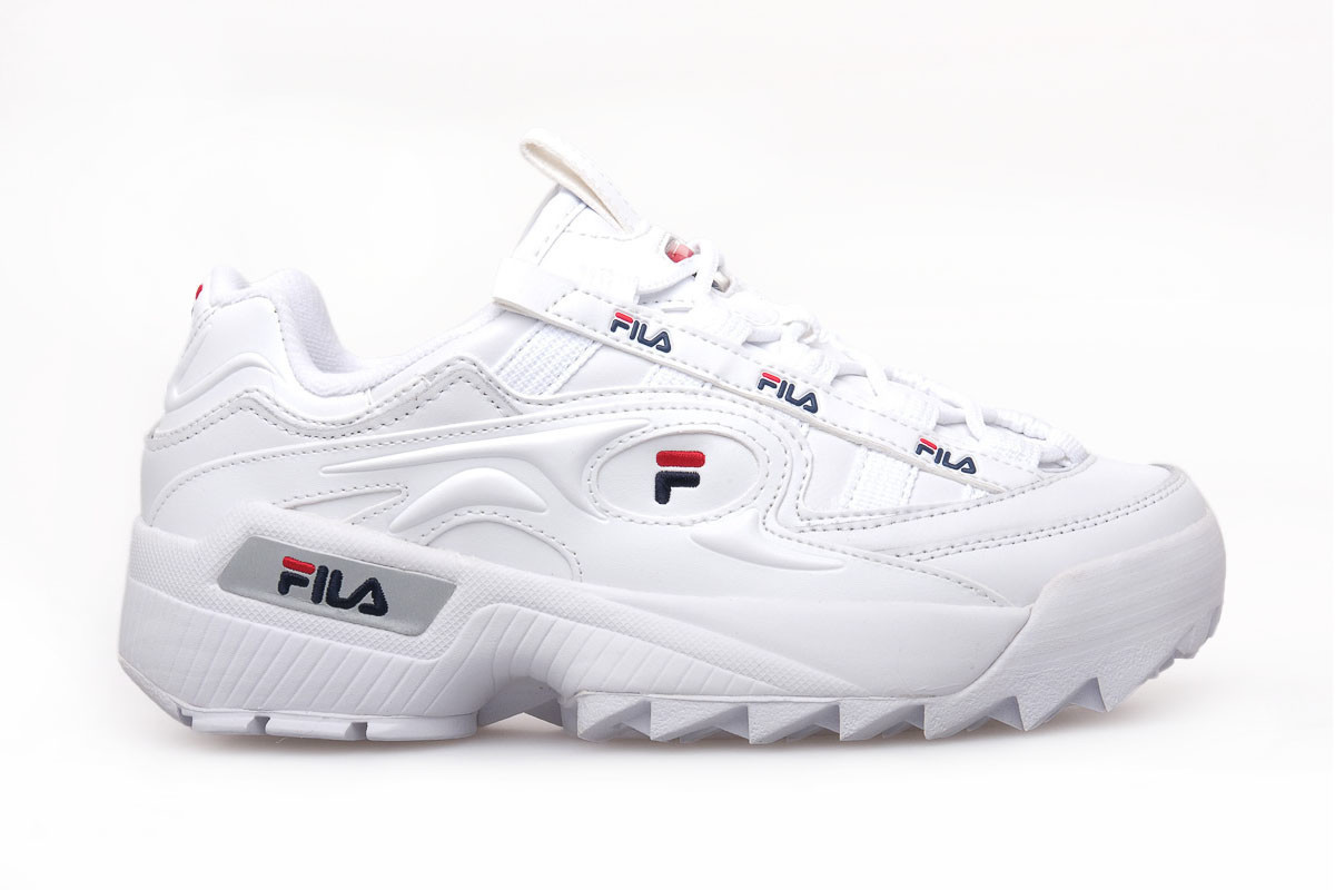 fila d formation women's white