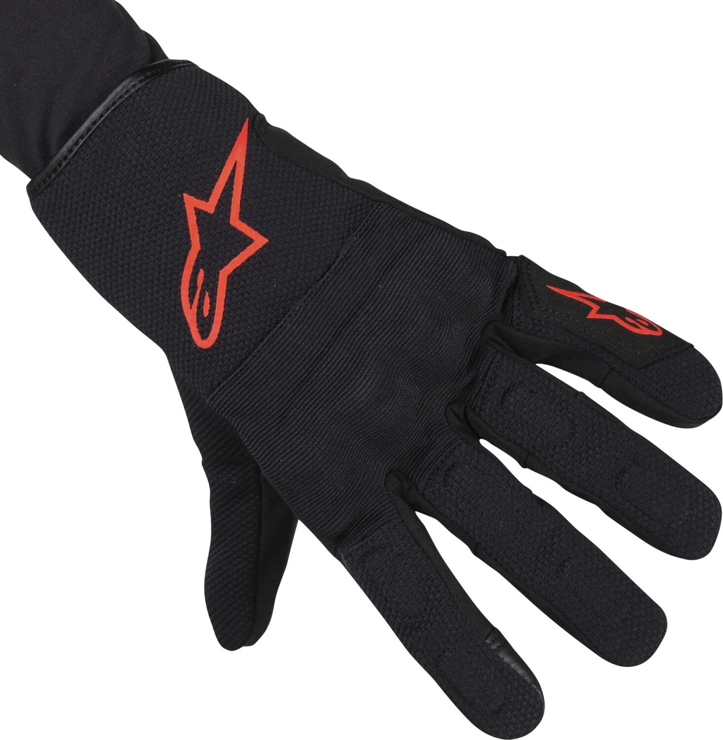 Alpinestars Gants S-Max Drystar noir/rouge
