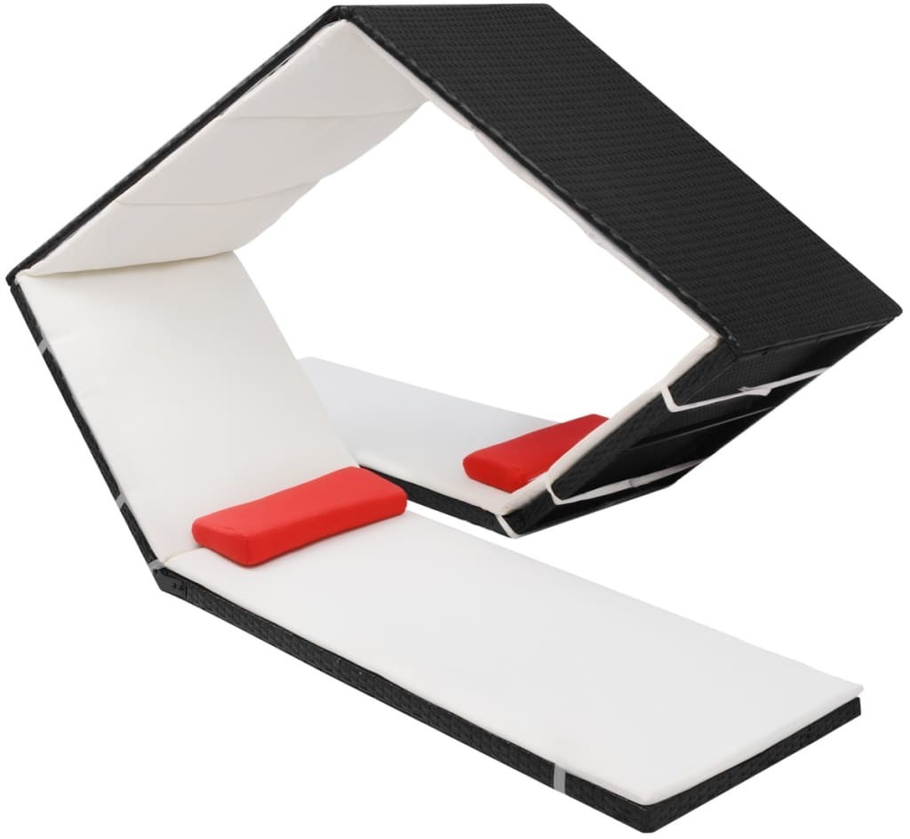 VidaXL Chaise longue en forme de diamant