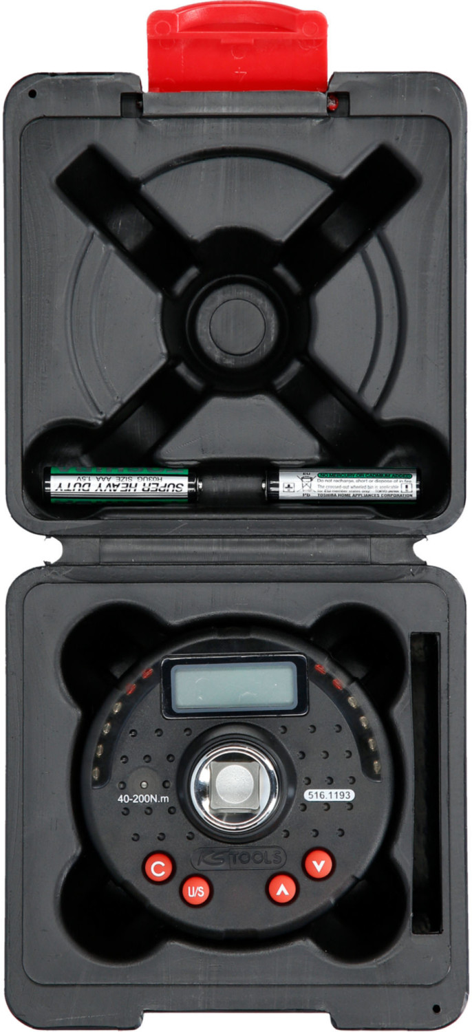 Digitaler Drehmomentadapter 1/2 Zoll 10-200 Nm Digital