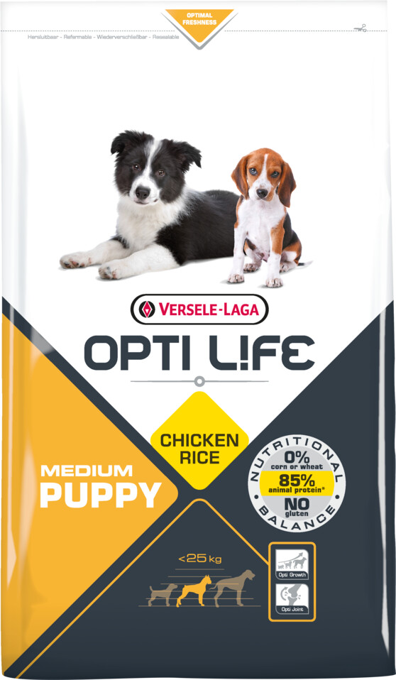 Photos - Dog Food Versele-Laga Opti Life Puppy Maxi 12,5kg 