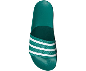 adidas green sliders