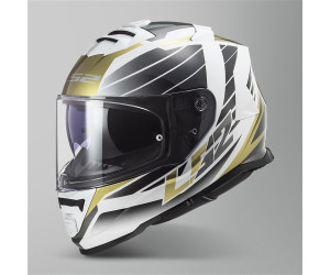 CASCO LS2 STORM NERVE BLANCODORADO CASCO LS2 STORM NERVE BLANCODORADO