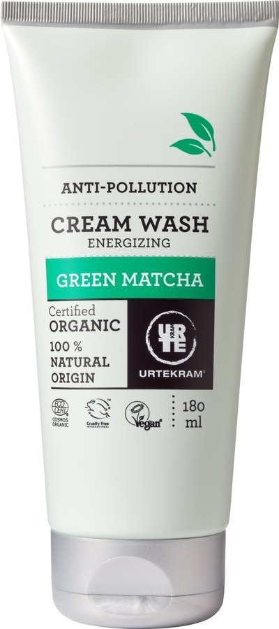 Urtekram Green Matcha stimulating shower cream with green tea (180ml)