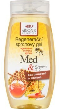 Bione Cosmetics Honey + Q10 regenerierendes Duschgel (260ml)