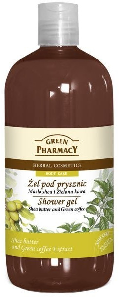 Green Pharmacy Body Care Shea Butter & green Coffee shower gel(500ml)