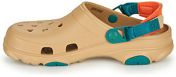 tan all terrain crocs