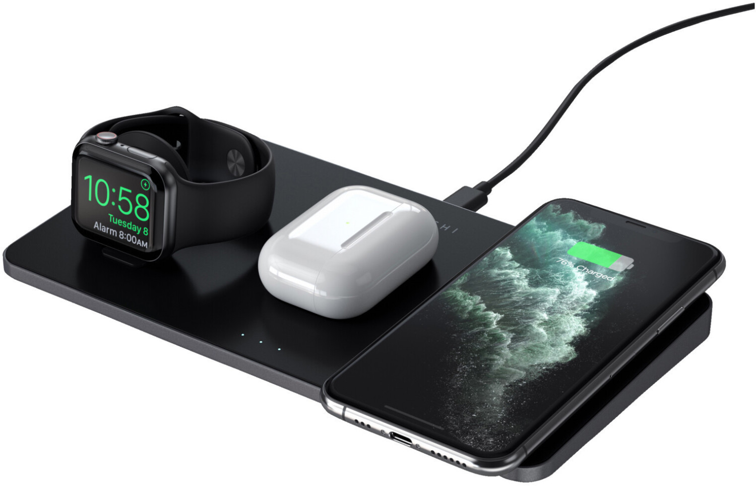 Satechi Trio Wireless Charging Pad