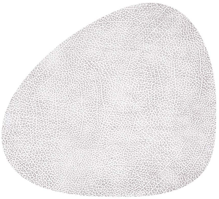 LINDDNA Curve Hippo placemat light gray