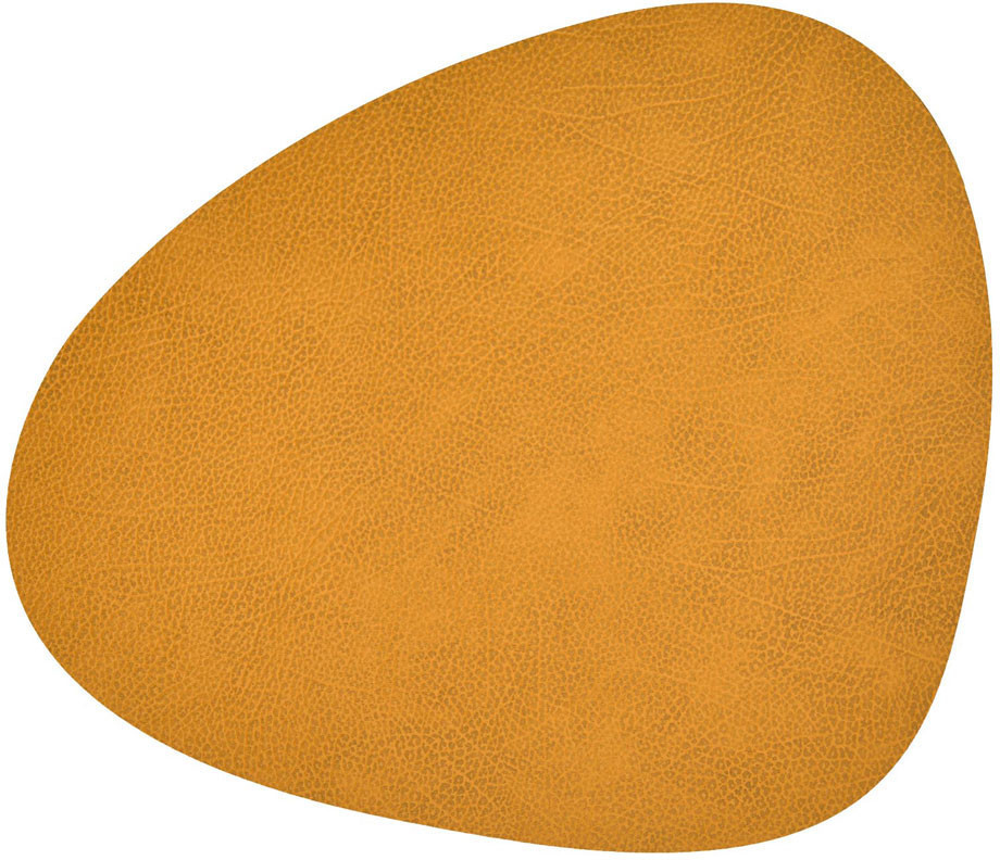 LINDDNA Curve Hippo Placemat L Curry - Curry