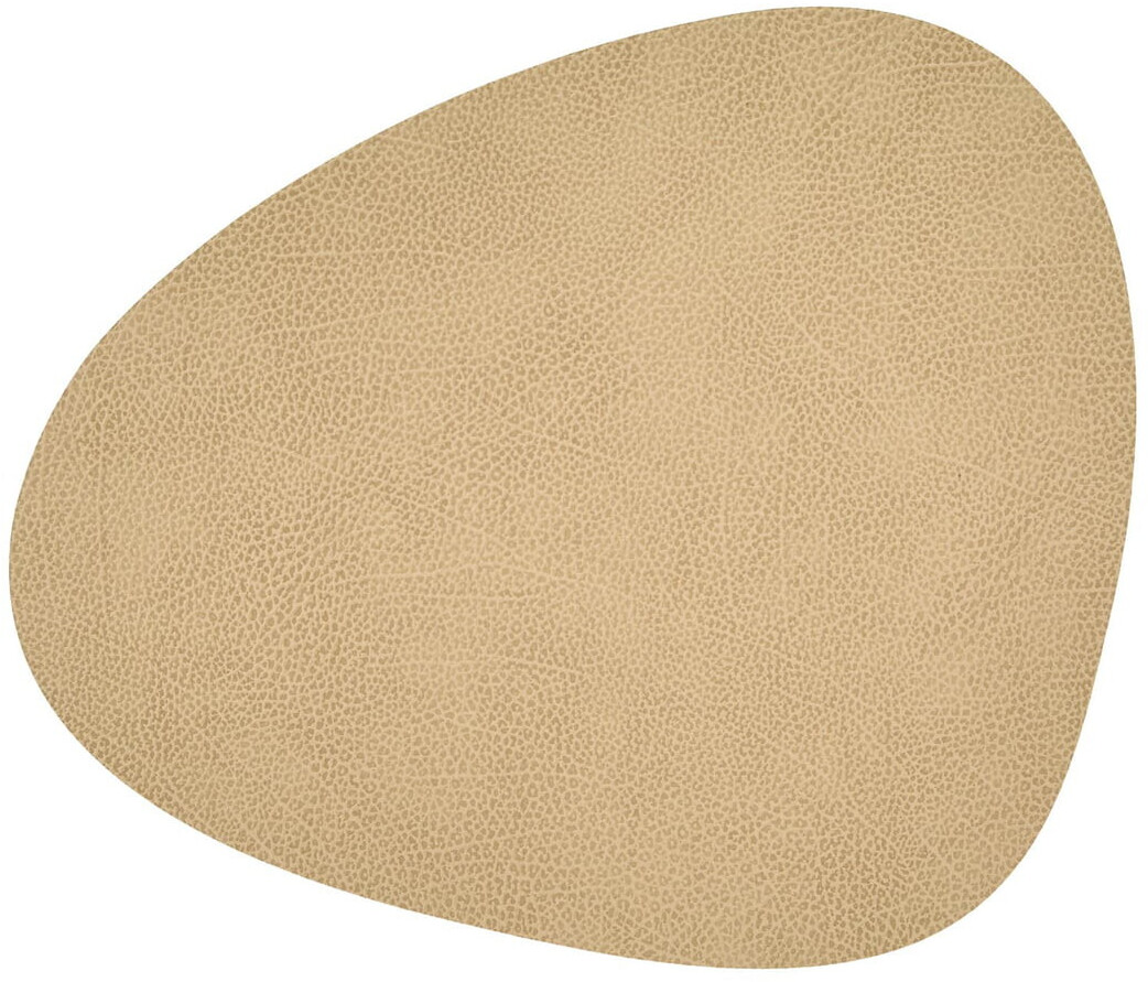 LINDDNA Curve Hippo placemat L sand - sand