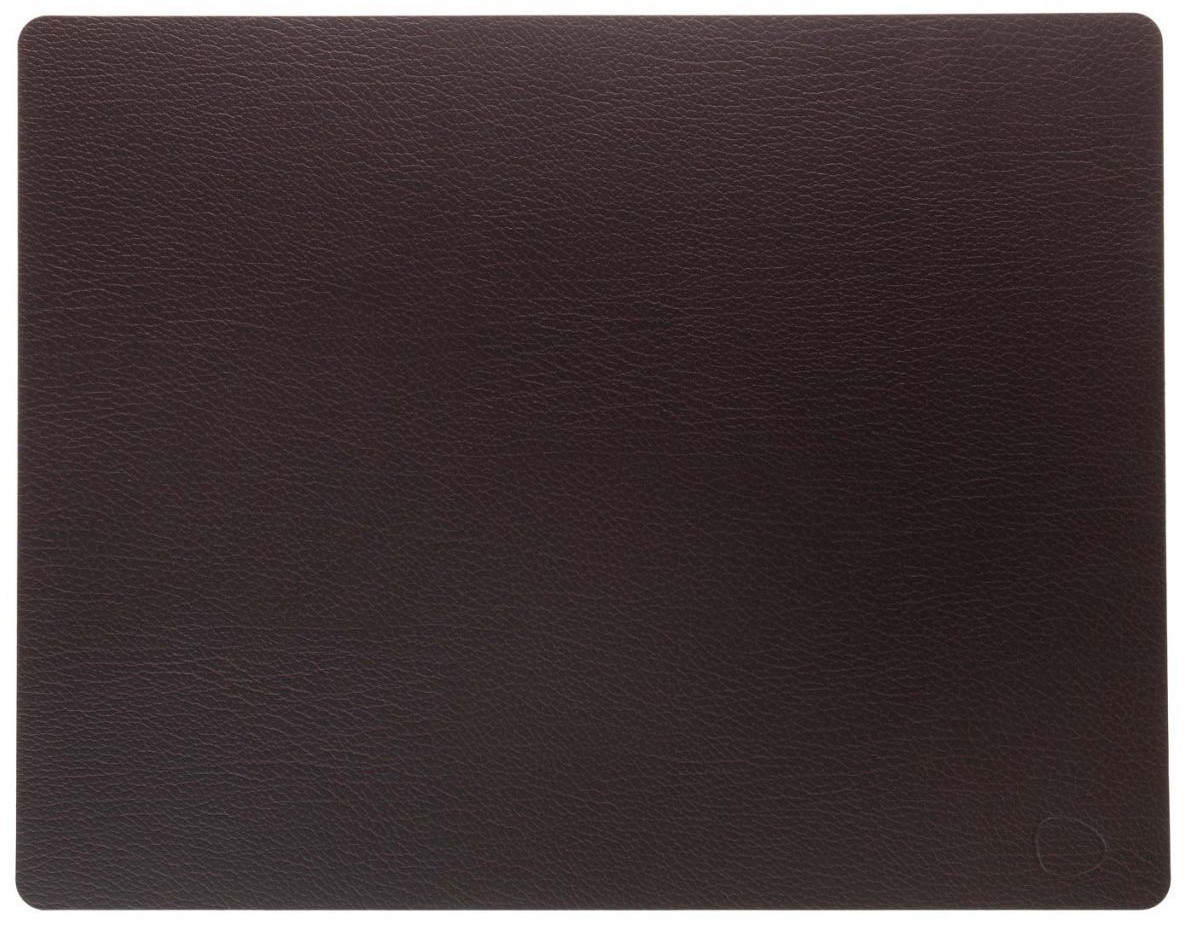 LINDDNA Square bull L recycled leather 1 piece brown (35x45 cm)