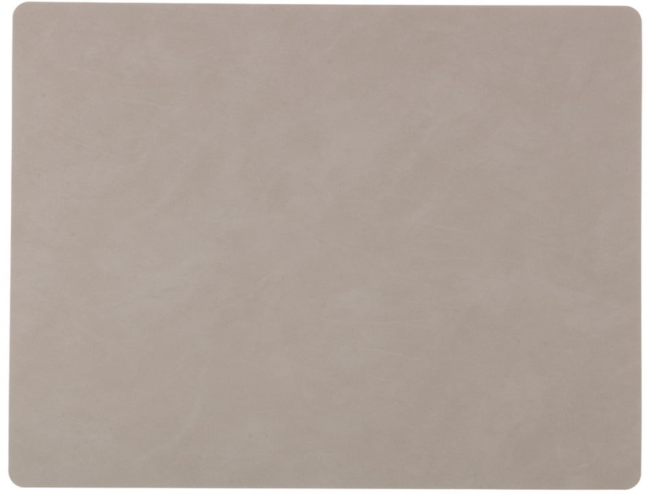 LINDDNA Square Nupo placemat L light gray