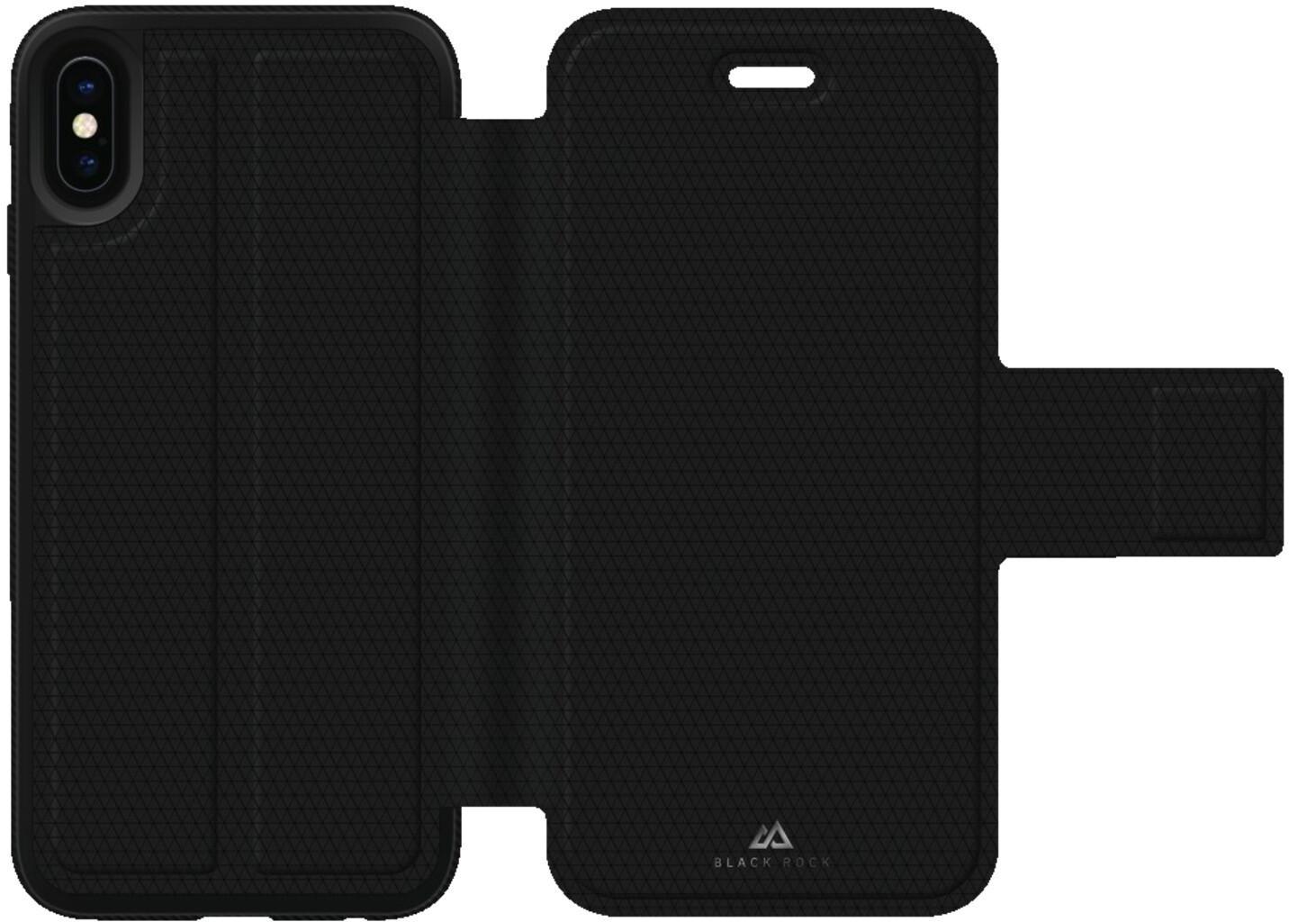 Black Rock Material Folio Pure Cover Apple iPhone X Black